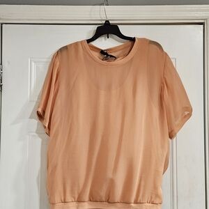 BCBGMaxAzria Peach Blouse